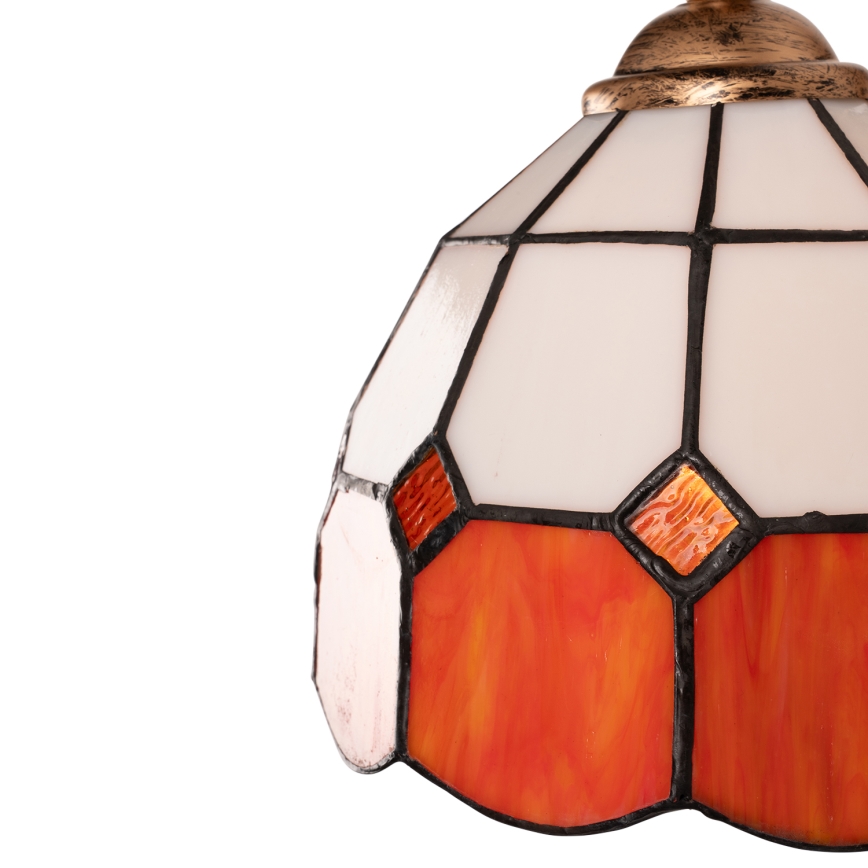 Brilagi - SIENNA Tiffany stained-glass wall lamp 1xE14/40W/230V