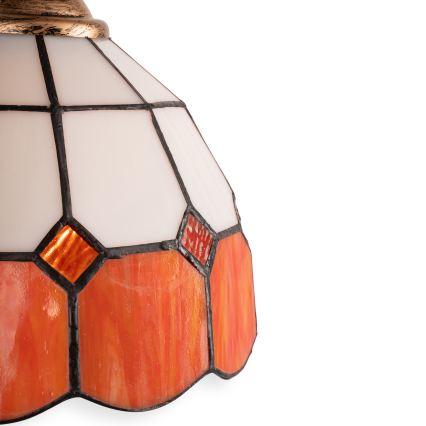 Brilagi - SIENNA Tiffany stained-glass wall lamp 1xE14/40W/230V