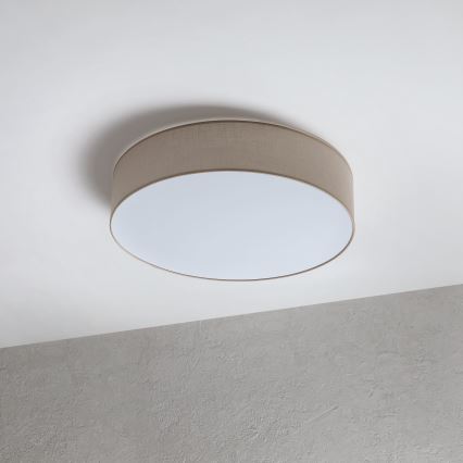 Brilagi - SIRIJA LED Ceiling Light 4x E27/60W/230V, Ø 60 cm, Beige