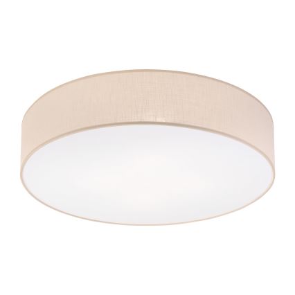 Brilagi - SIRIJA LED Ceiling Light 4x E27/60W/230V, Ø 60 cm, Beige