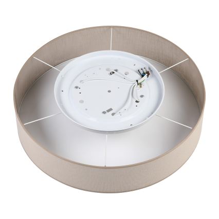 Brilagi - SIRIJA LED Ceiling Light 4x E27/60W/230V, Ø 60 cm, Beige