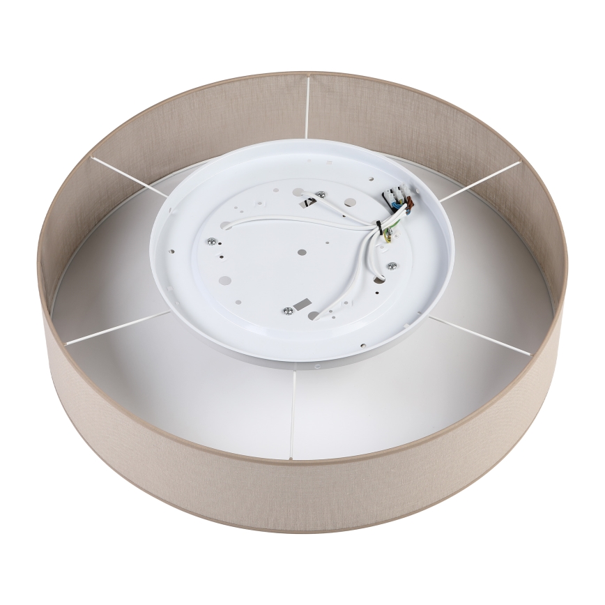 Brilagi - SIRIJA LED Ceiling Light 4x E27/60W/230V, Ø 60 cm, Beige