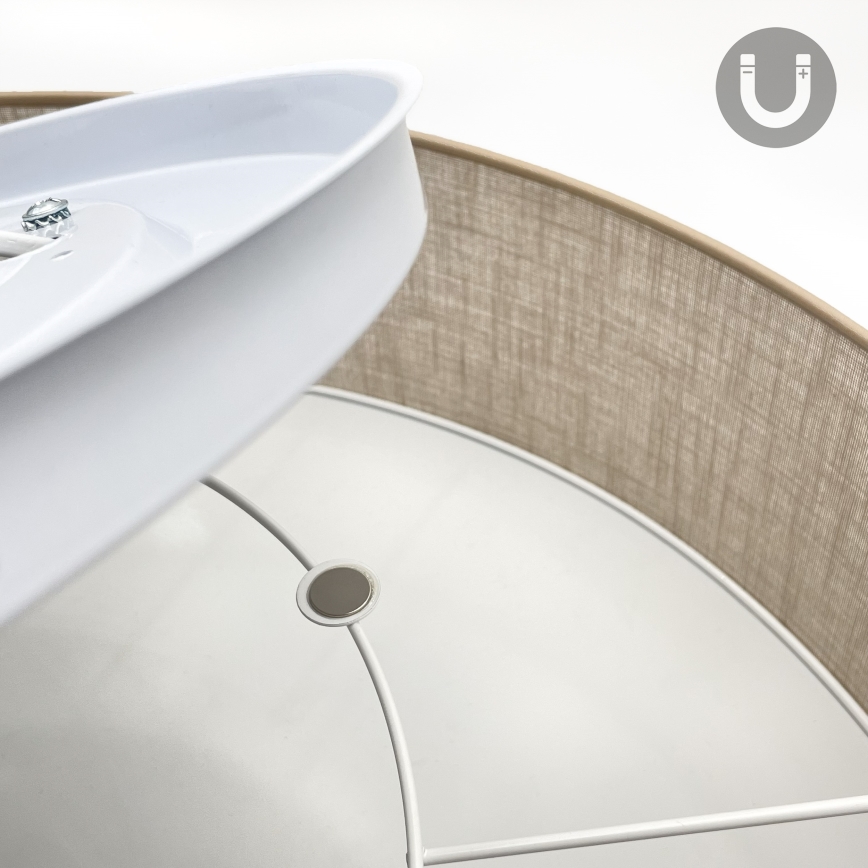 BRILAGI - SIRIJA LED ceiling light 4xE27/15W/230V Ø 60 cm beige