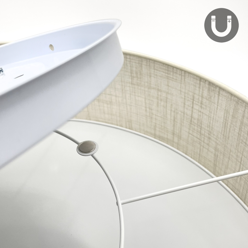 Brilagi - SIRIJA LED Ceiling Light 6xE27/60W/230V, Diameter 80 cm, Cream