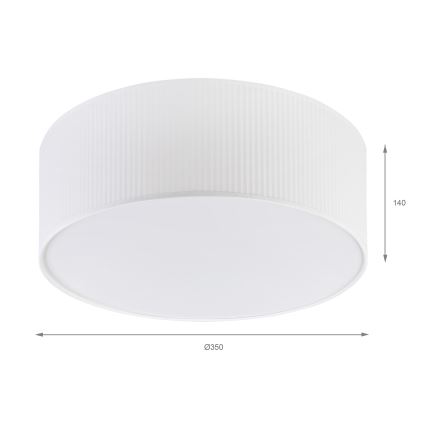 BRILAGI - SIRIJA MODERN ceiling light 2x E27/60W/230V Ø 35 cm, white
