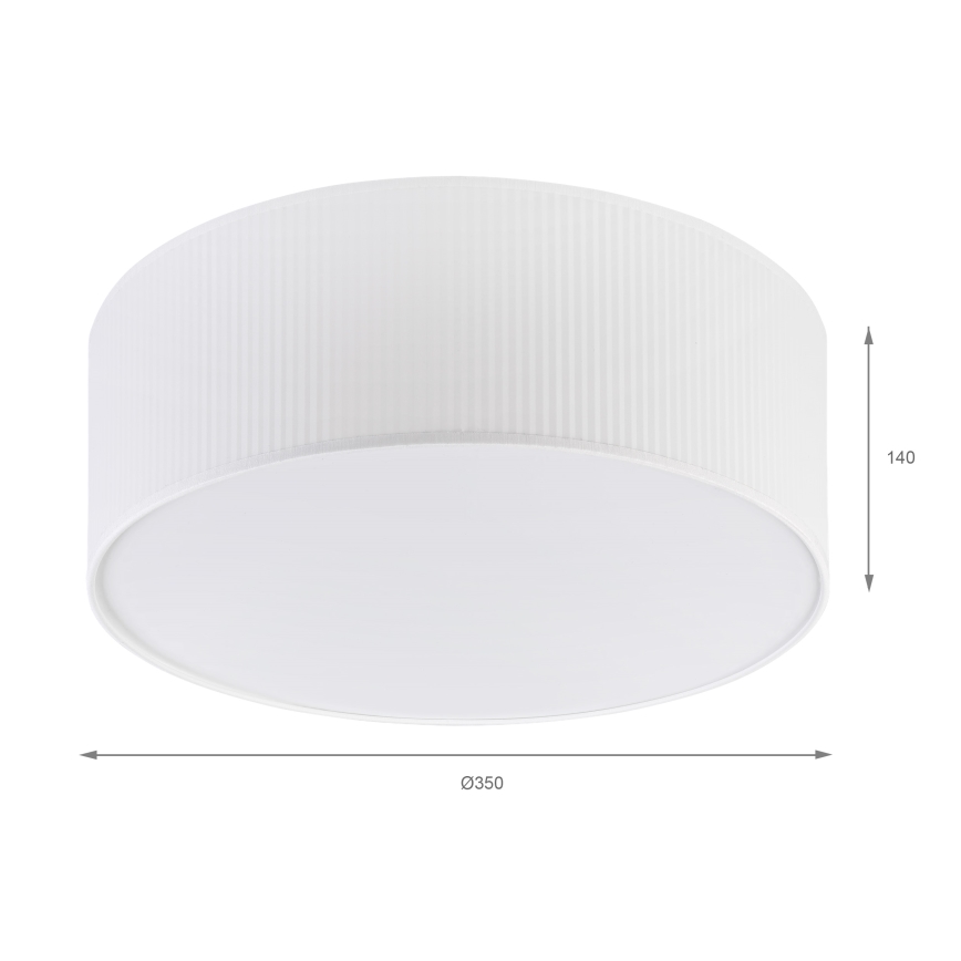 BRILAGI - SIRIJA MODERN ceiling light 2x E27/60W/230V Ø 35 cm, white