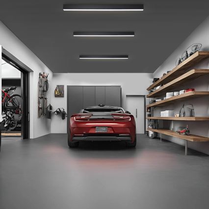 Brilagi - SLEEKLINE LED Bathroom Ceiling Light LED/40W/230V 3000/4500/6000K Black IP44