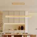 Brilagi - SLEEKLINE Cable-Suspended LED Pendant, 40W, 230V, 3000/4500/6000K, Oak Finish