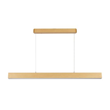Brilagi - SLEEKLINE Cable-Suspended LED Pendant, 40W, 230V, 3000/4500/6000K, Oak Finish