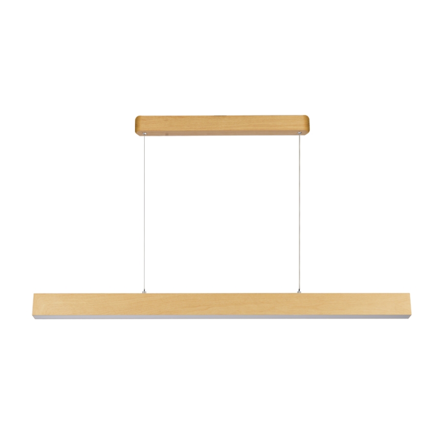 Brilagi - SLEEKLINE Cable-Suspended LED Pendant, 40W, 230V, 3000/4500/6000K, Oak Finish