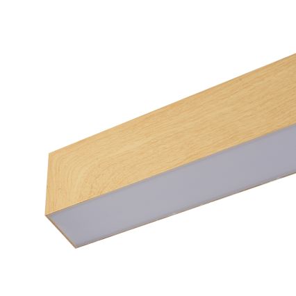 Brilagi - SLEEKLINE Cable-Suspended LED Pendant, 40W, 230V, 3000/4500/6000K, Oak Finish