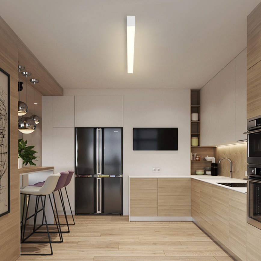 Brilagi - Dimmable LED Ceiling Light SLEEKLINE SMART LED/40W/230V 3000-6000K Tuya Wi-Fi White + Remote Control