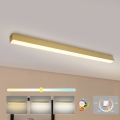 Brilagi - SLEEKLINE LED Bathroom Ceiling Light LED/40W/230V 3000/4500/6000K Gold IP44