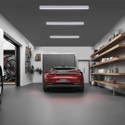 Brilagi - SLEEKLINE LED Bathroom Ceiling Light LED/40W/230V 3000/4500/6000K Silver IP44