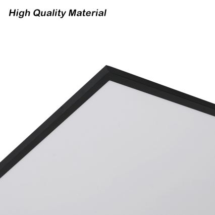 Brilagi - Dimmable LED Ceiling Light SLIMFRAME LED/80W/230V 120x60 cm 3000-6000K black + remote control