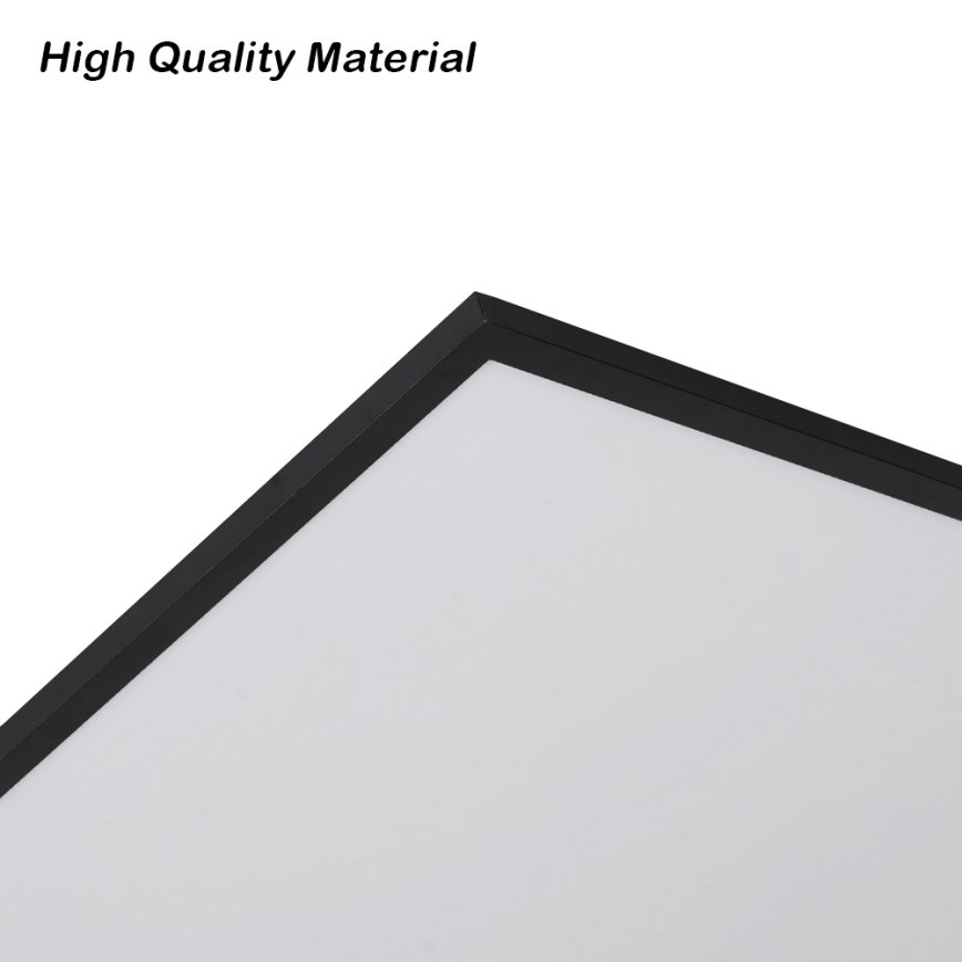 Brilagi - Dimmable LED Ceiling Light SLIMFRAME LED/80W/230V 120x60 cm 3000-6000K black + remote control