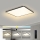 Brilagi - SLIMFRAME Dimmable LED Ceiling Light LED/58W/230V 60x60 cm 3000-6000K Black + Remote Control