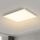 Brilagi - SLIMFRAME LED Dimmable Ceiling Light LED/58W/230V 60x60 cm 3000-6000K White + Remote Control