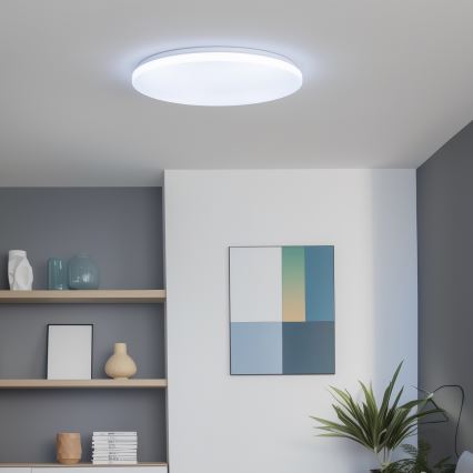 Brilagi - SMART Dimmable LED Ceiling Light LED/36W/230V Ø 48 cm 3000–6000K Wi-Fi Tuya Beacon + Remote Control