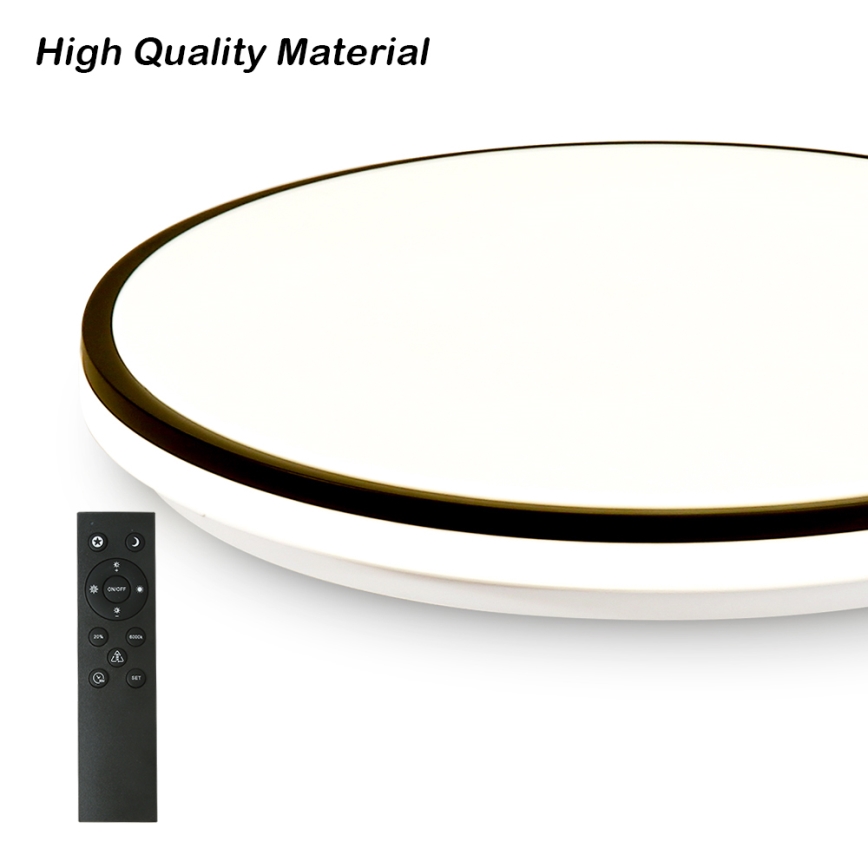 Brilagi - Dimmable SMART LED Ceiling Light/36W/230V Ø 48 cm 3000-6000K Wi-Fi Tuya Beacon + Remote Control