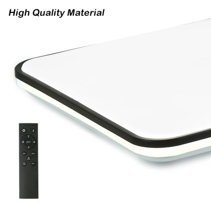 Brilagi - SMART Dimmable LED Ceiling Light LED/24W/230V 43x43 cm 3000-6000K Wi-Fi Tuya Beacon + Remote Control