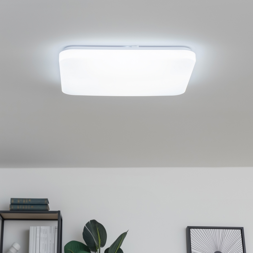 Brilagi - SMART dimmable LED ceiling light LED/28W/230V 43x43 cm 2700-6500K Wi-Fi Tuya + remote control