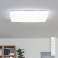 Brilagi - SMART Dimmable LED Ceiling Light LED/36W/230V 53x53 cm 3000-6000K Wi-Fi Tuya Beacon + Remote Control