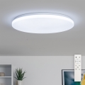 Brilagi - SMART Dimmable LED Ceiling Light LED/36W/230V Ø 48 cm 3000–6000K Wi-Fi Tuya Beacon + Remote Control