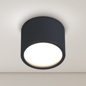 Brilagi - SMOOTH Outdoor Spotlight 1xGX53/15W/230V Black