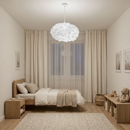Brilagi - SOLEAIR cable-hung chandelier 2xE27/40W/230V white