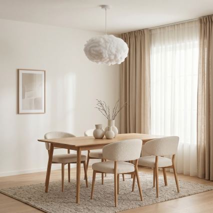 Brilagi - SOLEAIR cable-hung chandelier 2xE27/40W/230V white