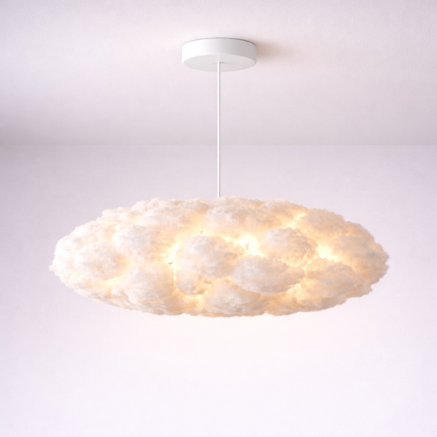 Brilagi - SOLEAIR cable-hung chandelier 2xE27/40W/230V white