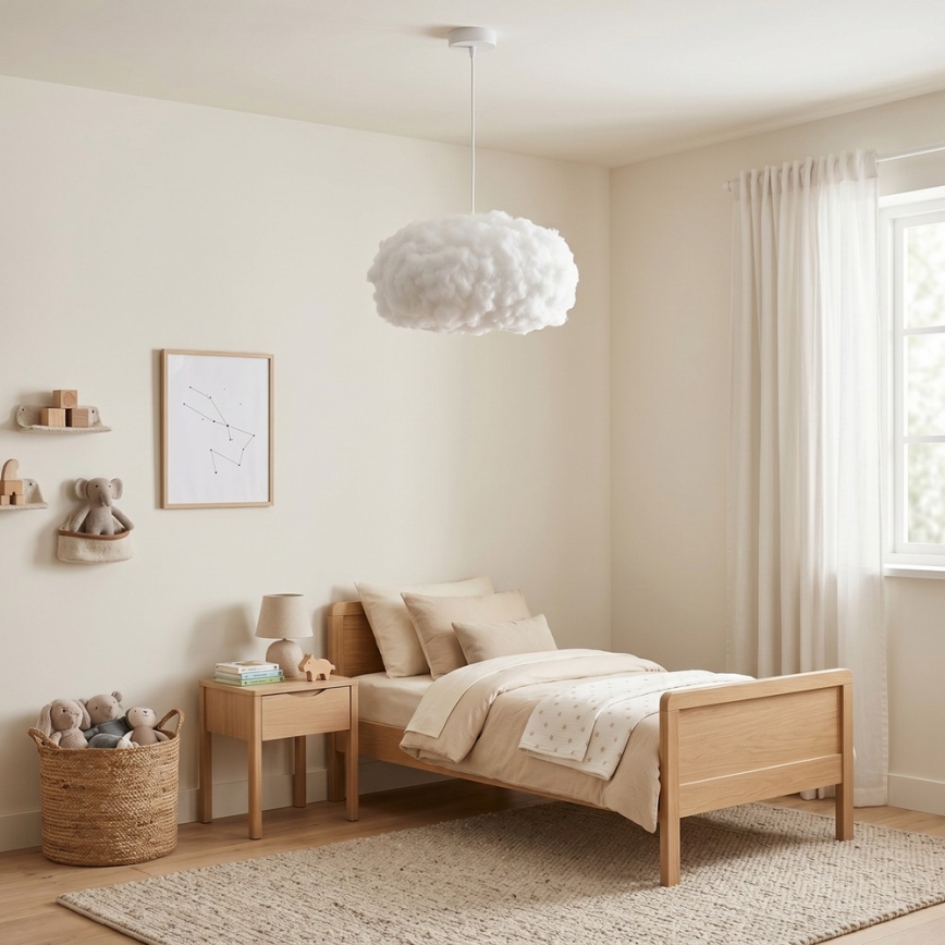 Brilagi - SOLEAIR Cable Pendant Light 1xE27/60W/230V White