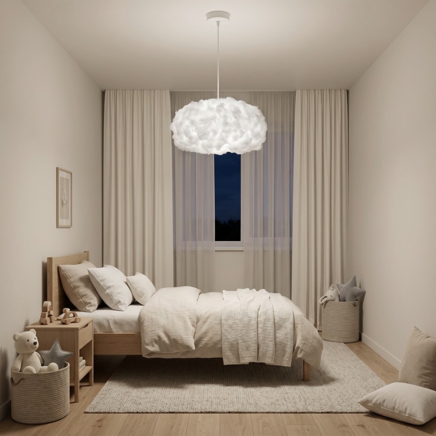 Brilagi - SOLEAIR Cable Pendant Light 1xE27/60W/230V White