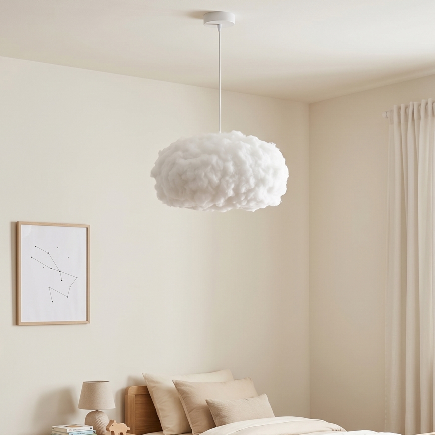 Brilagi - SOLEAIR Cable Pendant Light 1xE27/60W/230V White