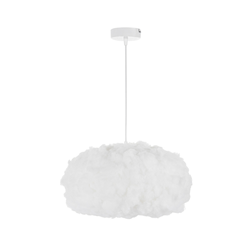 Brilagi - SOLEAIR Cable Pendant Light 1xE27/60W/230V Ø 45 cm White