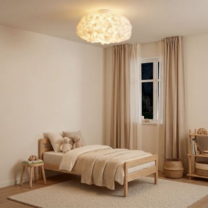 Brilagi - SOLEAIR Ceiling Light 1xE27/40W/230V White