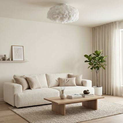 Brilagi - SOLEAIR Ceiling Light 1xE27/40W/230V White