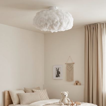 Brilagi - SOLEAIR Ceiling Light 1xE27/40W/230V White