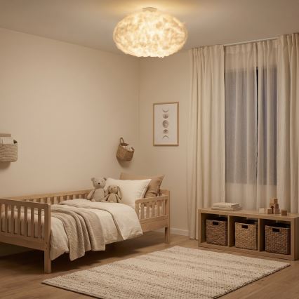 Brilagi - SOLEAIR Ceiling Light 2xE27/40W/230V White