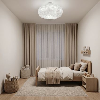 Brilagi - SOLEAIR Ceiling Light 2xE27/40W/230V White