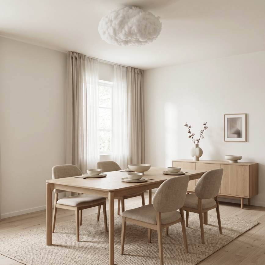 Brilagi - SOLEAIR Ceiling Light 2xE27/40W/230V White