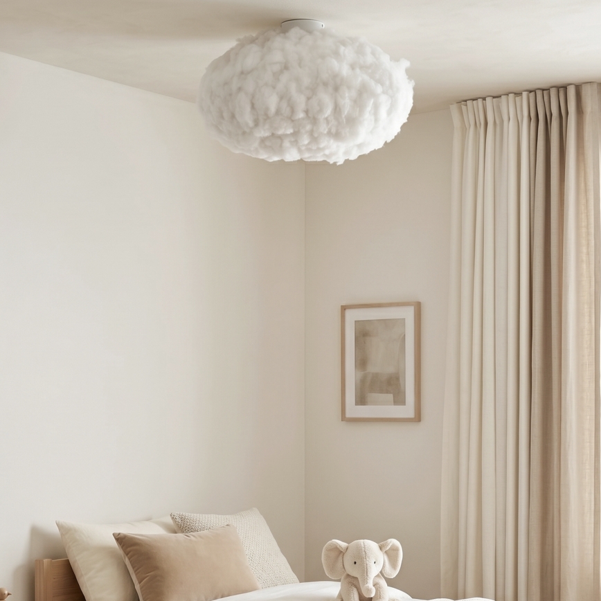 Brilagi - SOLEAIR Ceiling Light 2xE27/40W/230V White