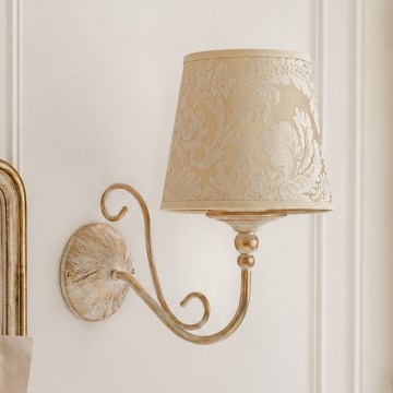 BRILAGI - SONIA Wall Lamp 1xE27/15W/230V cream/patina