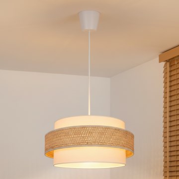 Brilagi - SPACE Cable-Suspended Pendant 1xE27/60W/230V Ø 40 cm Beige/Cream