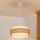 Brilagi - SPACE Cable-Suspended Pendant 1xE27/60W/230V Ø 40 cm Beige/Cream
