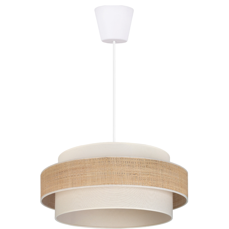 Brilagi - SPACE Cable-Suspended Pendant 1xE27/60W/230V Ø 40 cm Beige/Cream