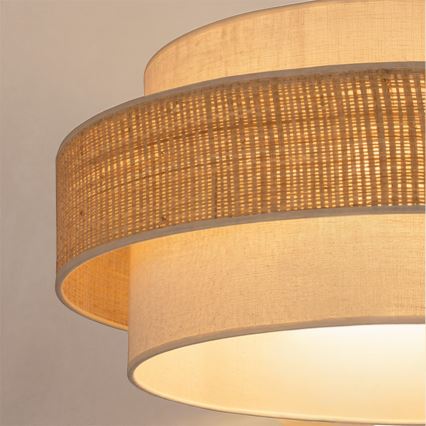 Brilagi - SPACE Cable-Suspended Pendant 1xE27/60W/230V Ø 40 cm Beige/Cream