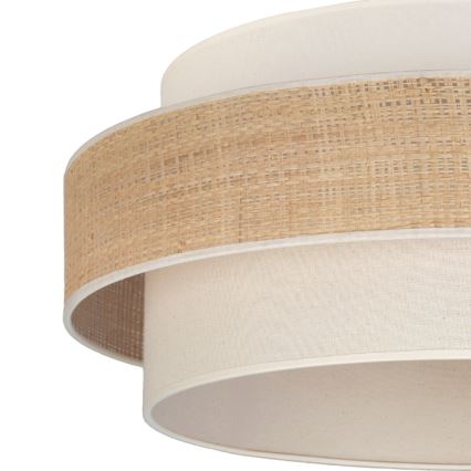 Brilagi - SPACE Cable-Suspended Pendant 1xE27/60W/230V Ø 40 cm Beige/Cream