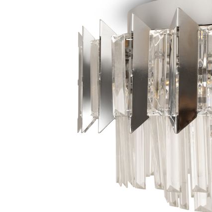 BRILAGI - SPECTRA Ceiling light 5x E14/40W/230V, 48 cm diameter, polished chrome